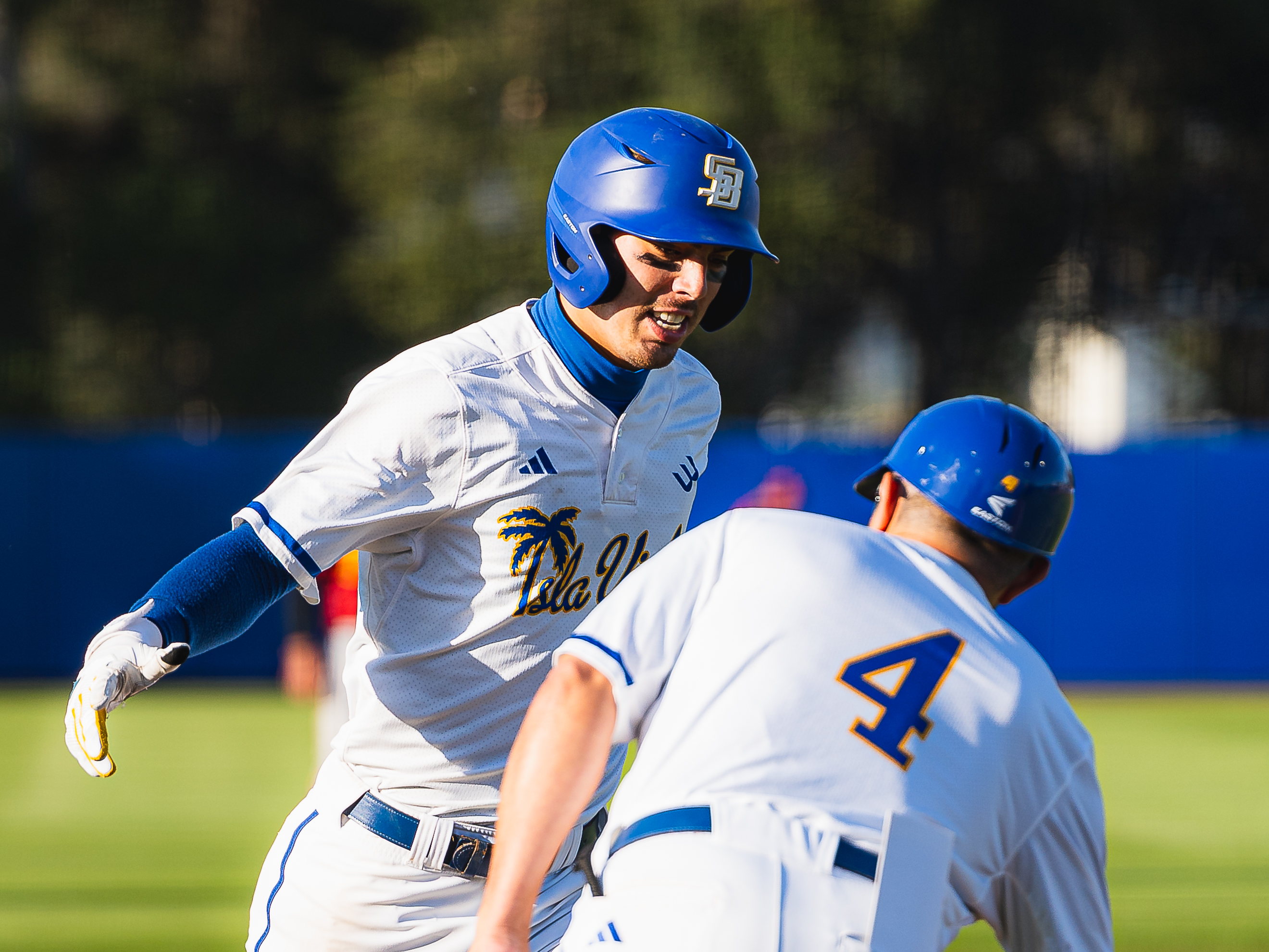 Corey Nunez gets his first solo home run of the season against USC.